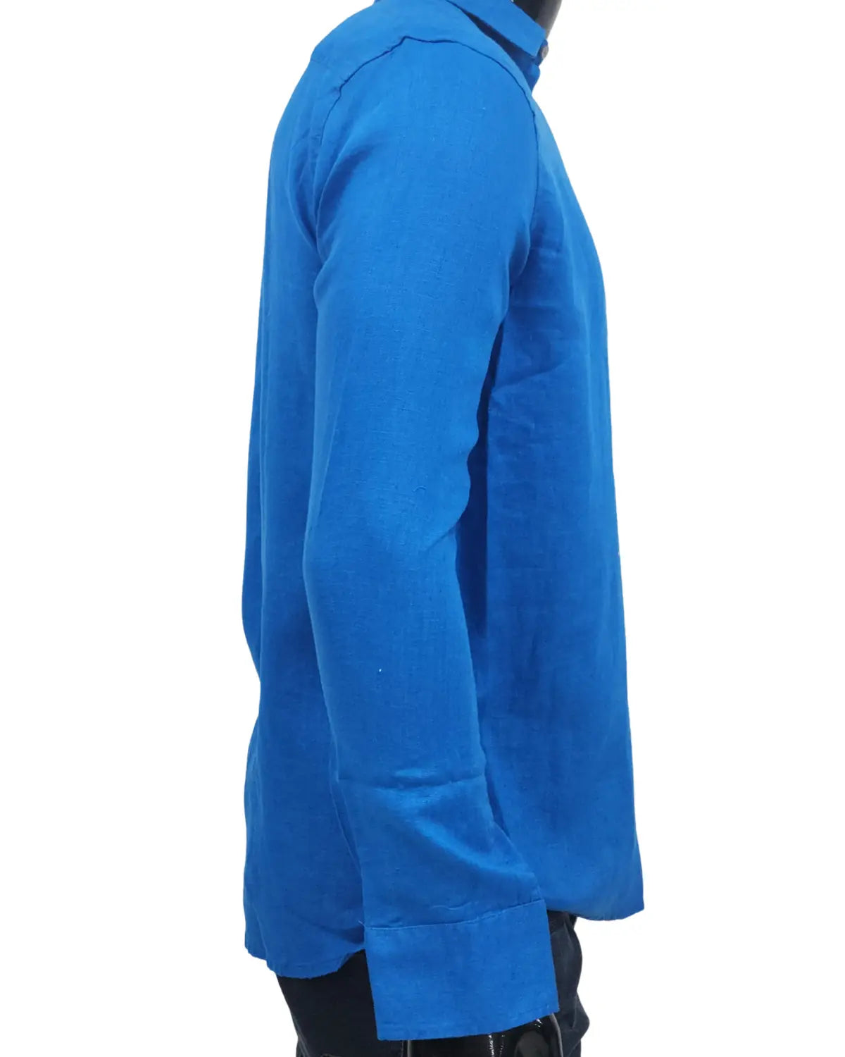 Royal Blue 100% Pure Linen Shirt