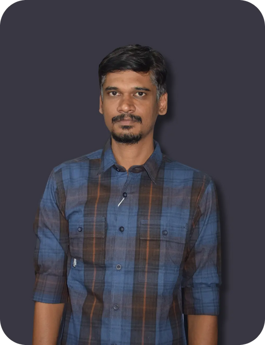 Men's Blue Checked Cotton Casual Shirt